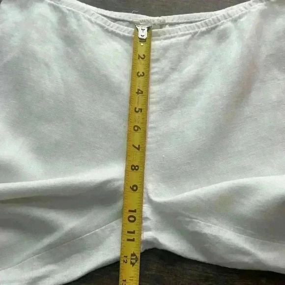 Eileen Fisher Womens Sz Small Wide Leg Pants Linen Side Zip Lagenlook Minimalist - Picture 11 of 14